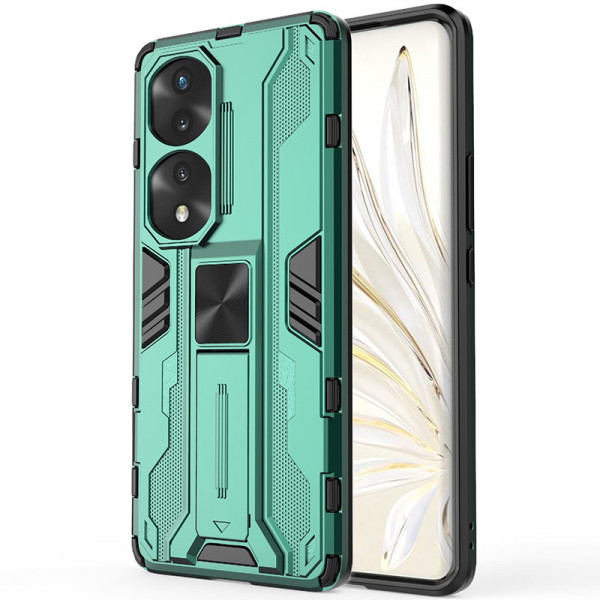 Противоударный чехол-подставка Epik Galvatron для Honor 70 Pro с защитой камеры, Зеленый
Противоударный чехол-подставка Epik Galvatron для Honor 70 Pro с защитой камеры, Зеленый