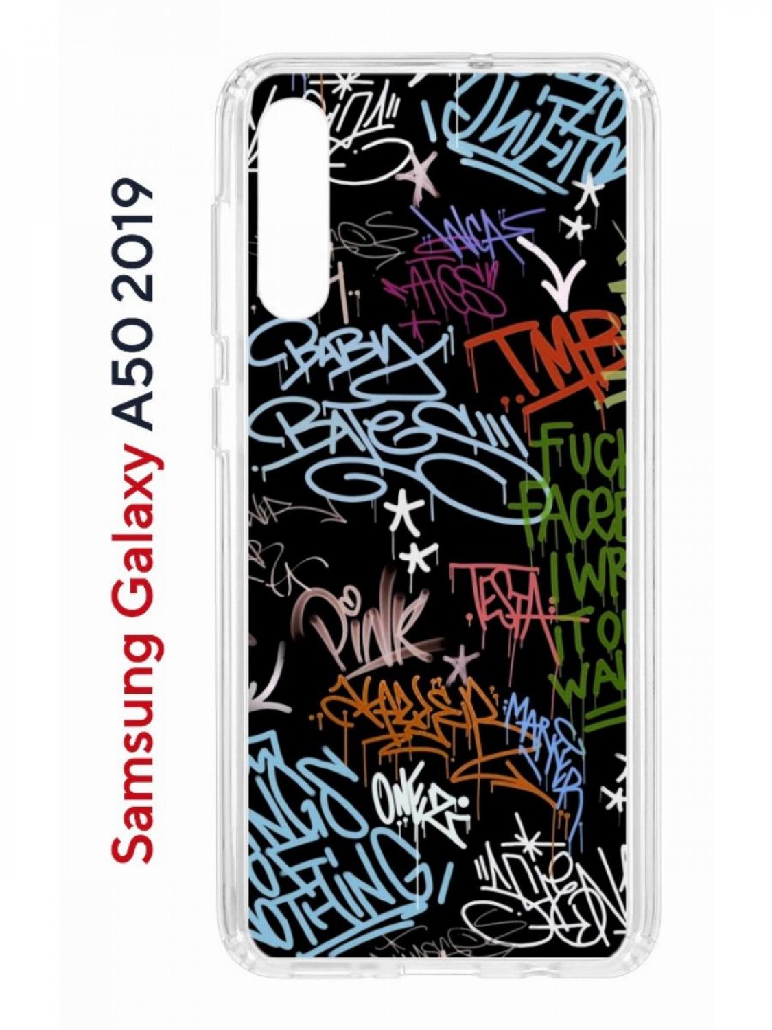 Чехол на Samsung A50,A50S,A30S 2019 с принтом Kruche Print Граффити, противоударный бампер, Прозрачный;черный;зеленый;голубой, Самсунг Галакси А50, А50с, А30с
Чехол на Samsung A50,A50S,A30S 2019 с принтом Kruche Print Граффити, противоударный бампер, Прозрачный;черный;зеленый;голубой, Самсунг Галакси А50, А50с, А30с