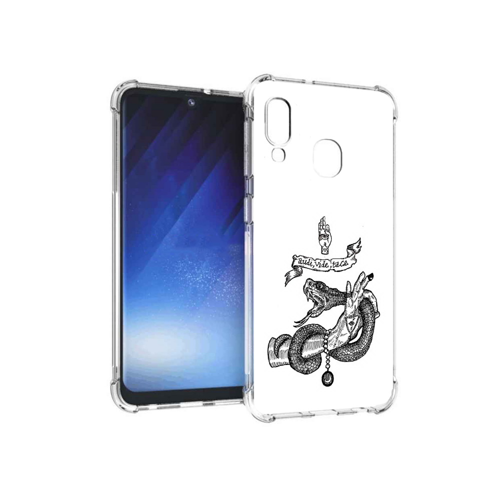 Чехол MyPads Tocco для Samsung Galaxy A20e змея на руке рисунок (PT133424.505.366), Прозрачный, Tocco
Чехол MyPads Tocco для Samsung Galaxy A20e змея на руке рисунок (PT133424.505.366), Прозрачный, Tocco