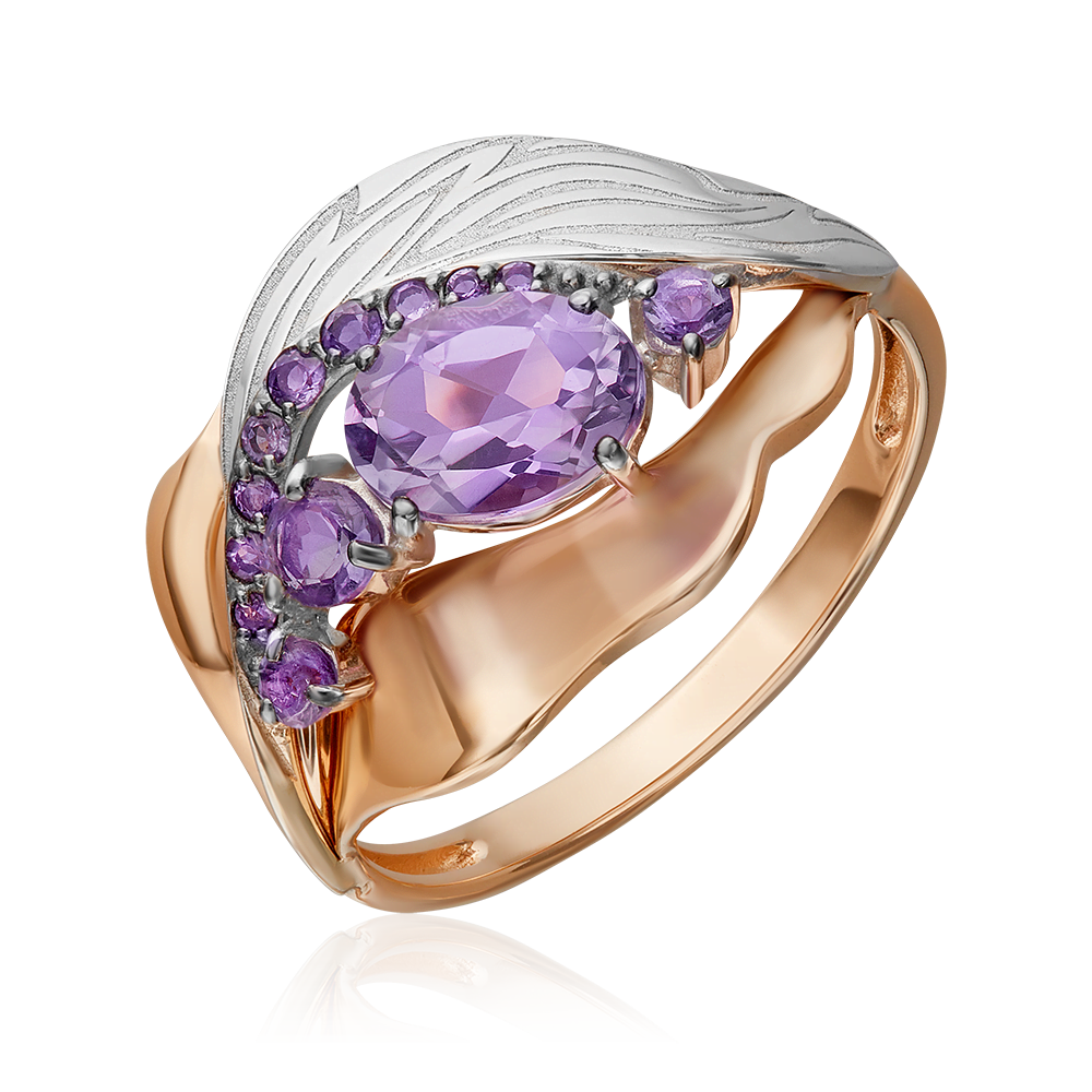 Кольцо из золота р. 18 PLATINA jewelry 01-5707-00-203-1111, аметист, 01-5707-00-203-1111
Кольцо из золота р. 18 PLATINA jewelry 01-5707-00-203-1111, аметист, 01-5707-00-203-1111