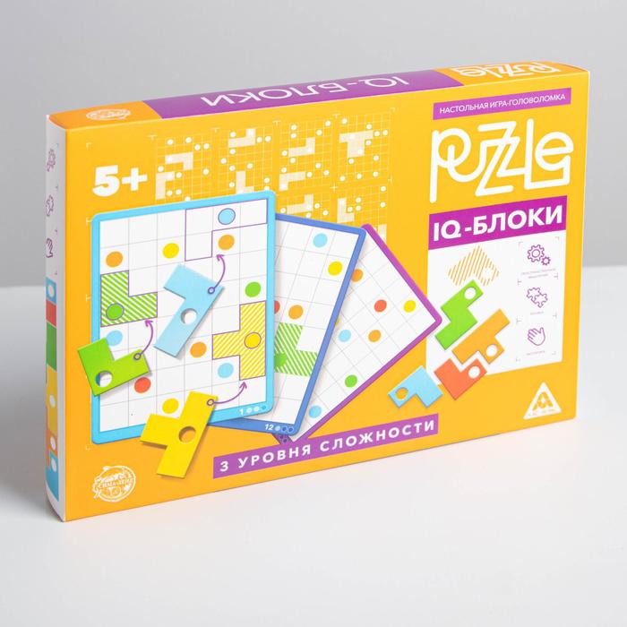 Лас Играс Puzzle, IQ-блоки, 14 элементов, 5+, Puzzle, "IQ-блоки, 14 элементов", 5+
Лас Играс Puzzle, IQ-блоки, 14 элементов, 5+, Puzzle, "IQ-блоки, 14 элементов", 5+