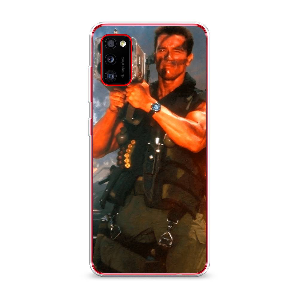 Чехол на Samsung Galaxy A41 "Арнольд Шварцнеггер с базукой", Голубой;коричневый, 2100450-6
Чехол на Samsung Galaxy A41 "Арнольд Шварцнеггер с базукой", Голубой;коричневый, 2100450-6