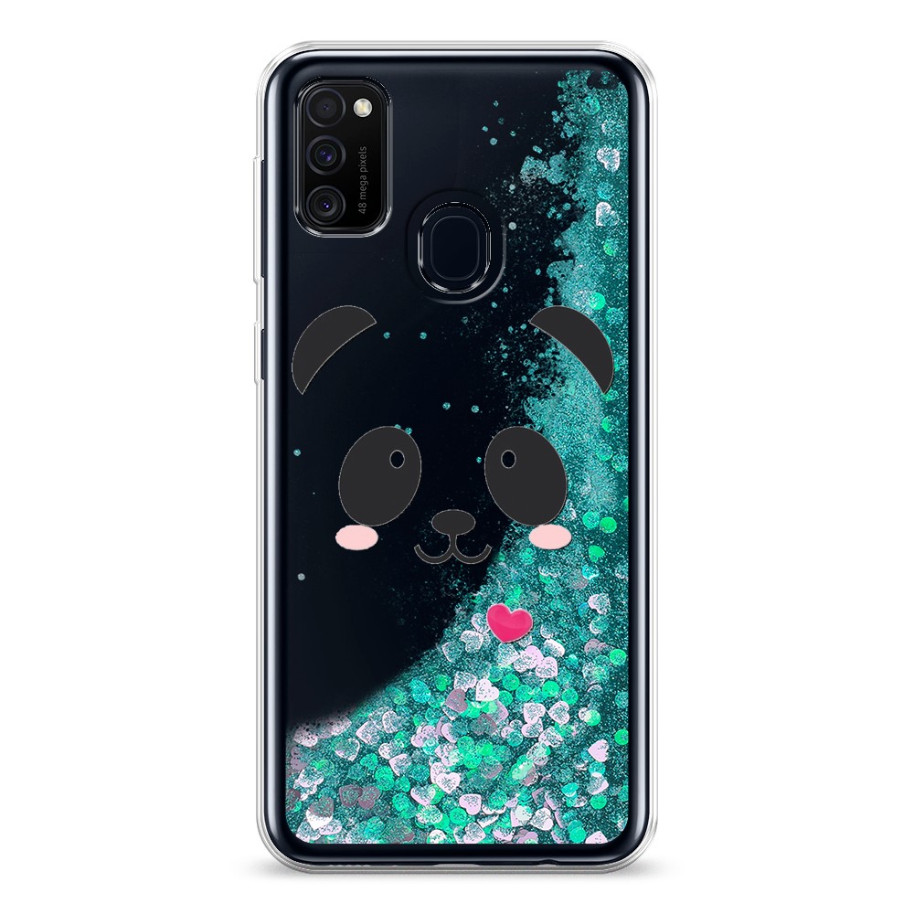 Жидкий чехол с блестками "Влюбленный панда контур" на Samsung Galaxy M21, 29795-1
Жидкий чехол с блестками "Влюбленный панда контур" на Samsung Galaxy M21, 29795-1