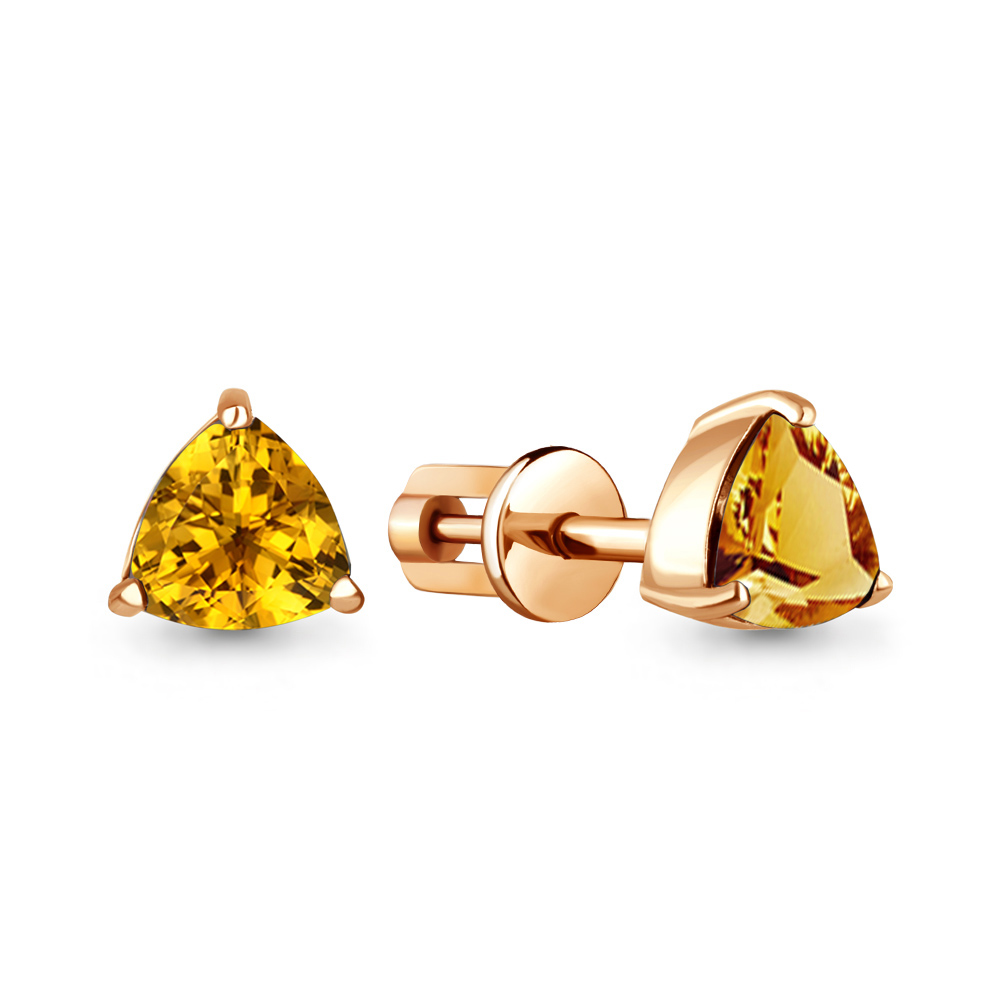Серьги-пусеты из красного золота с цитрином Aquamarine 4390106_585_кз, 4390106_585_кз
Серьги-пусеты из красного золота с цитрином Aquamarine 4390106_585_кз, 4390106_585_кз