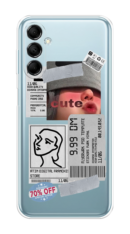 Чехол на Samsung Galaxy M14 5G "Cute girl collage", Розовый;серый;голубой, 2108150-6
Чехол на Samsung Galaxy M14 5G "Cute girl collage", Розовый;серый;голубой, 2108150-6