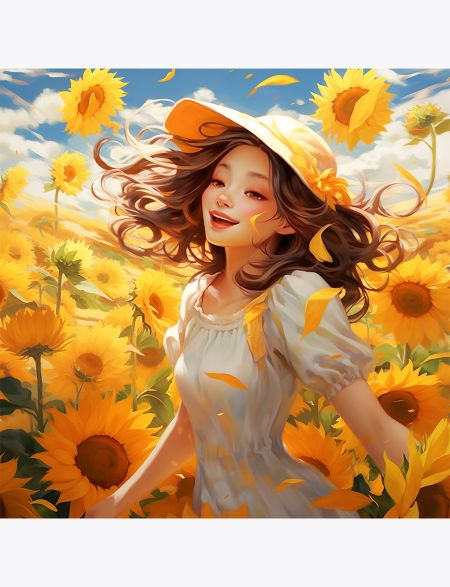 Алмазная мозаика на подрамнике Девушка и подсолнухи, 40x30 см 50 цветов, 64859, ПРА-366
Алмазная мозаика на подрамнике Девушка и подсолнухи, 40x30 см 50 цветов, 64859, ПРА-366