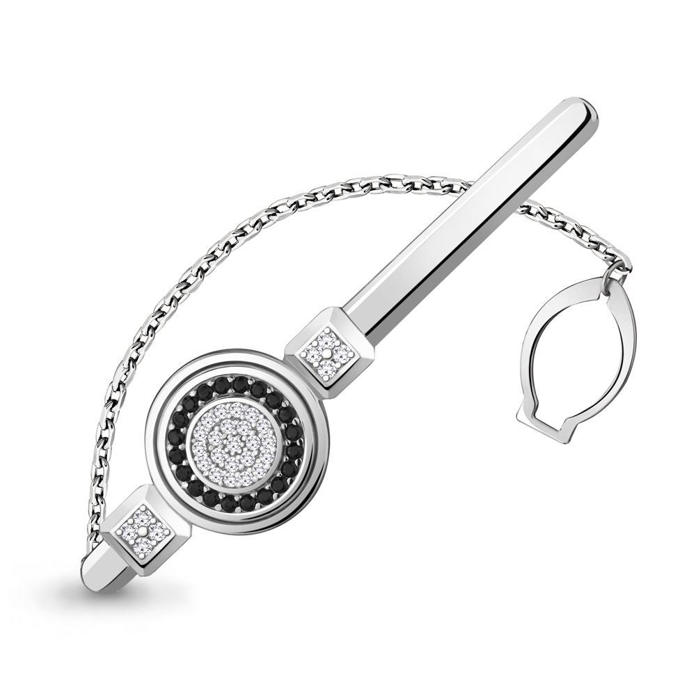 Зажим для галстука из серебра с фианитом Aquamarine Aquamarine 72100Ч_925_р, 72100Ч_925_р
Зажим для галстука из серебра с фианитом Aquamarine Aquamarine 72100Ч_925_р, 72100Ч_925_р