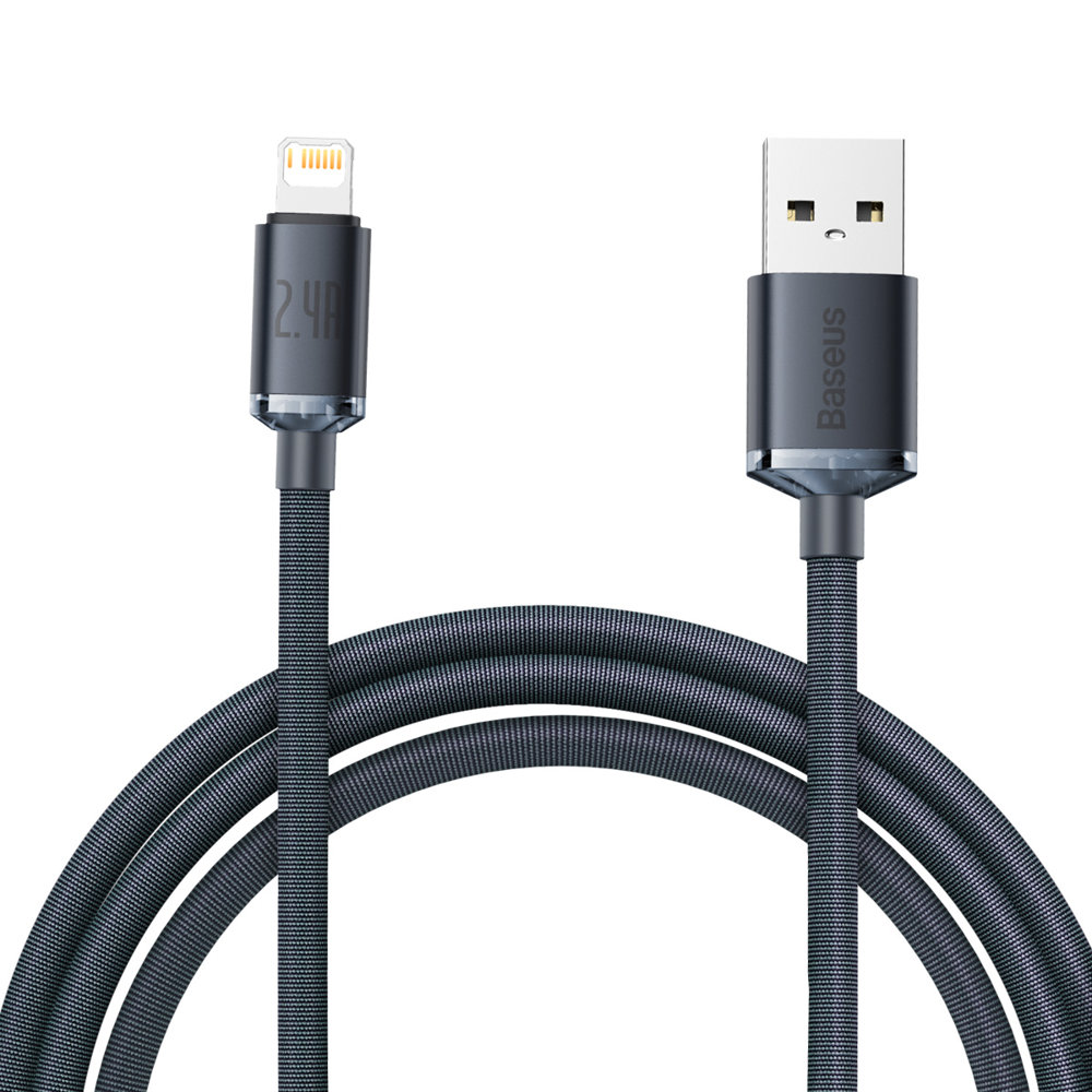 Кабель Baseus Crystal Shine Series Fast Charging USB - Lightning 2.5A, 2 м, черный, 66564011
Кабель Baseus Crystal Shine Series Fast Charging USB - Lightning 2.5A, 2 м, черный, 66564011