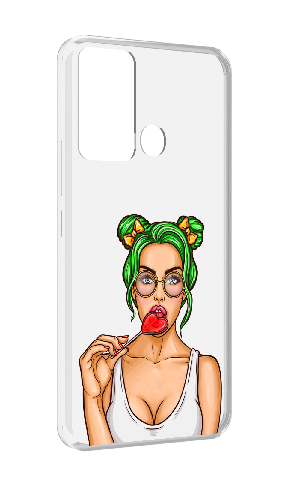 Чехол MyPads девушка-с-чупачупсом-в-виде-сердца женский для Infinix Hot 12i, Прозрачный, Tocco
Чехол MyPads девушка-с-чупачупсом-в-виде-сердца женский для Infinix Hot 12i, Прозрачный, Tocco