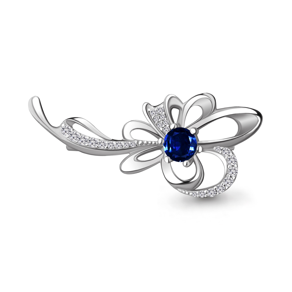 Брошь из серебра с фианитом\сапфиром искусственным Aquamarine Aquamarine 71509Б_925_р, 71509Б_925_р
Брошь из серебра с фианитом\сапфиром искусственным Aquamarine Aquamarine 71509Б_925_р, 71509Б_925_р