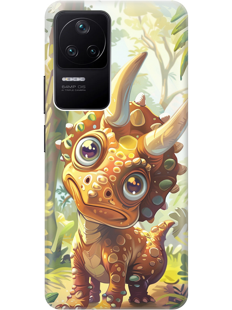 Силиконовый чехол на Xiaomi Poco F4 с рисунком "Малыш-динозавр", Желтый;зеленый, 20000488
Силиконовый чехол на Xiaomi Poco F4 с рисунком "Малыш-динозавр", Желтый;зеленый, 20000488