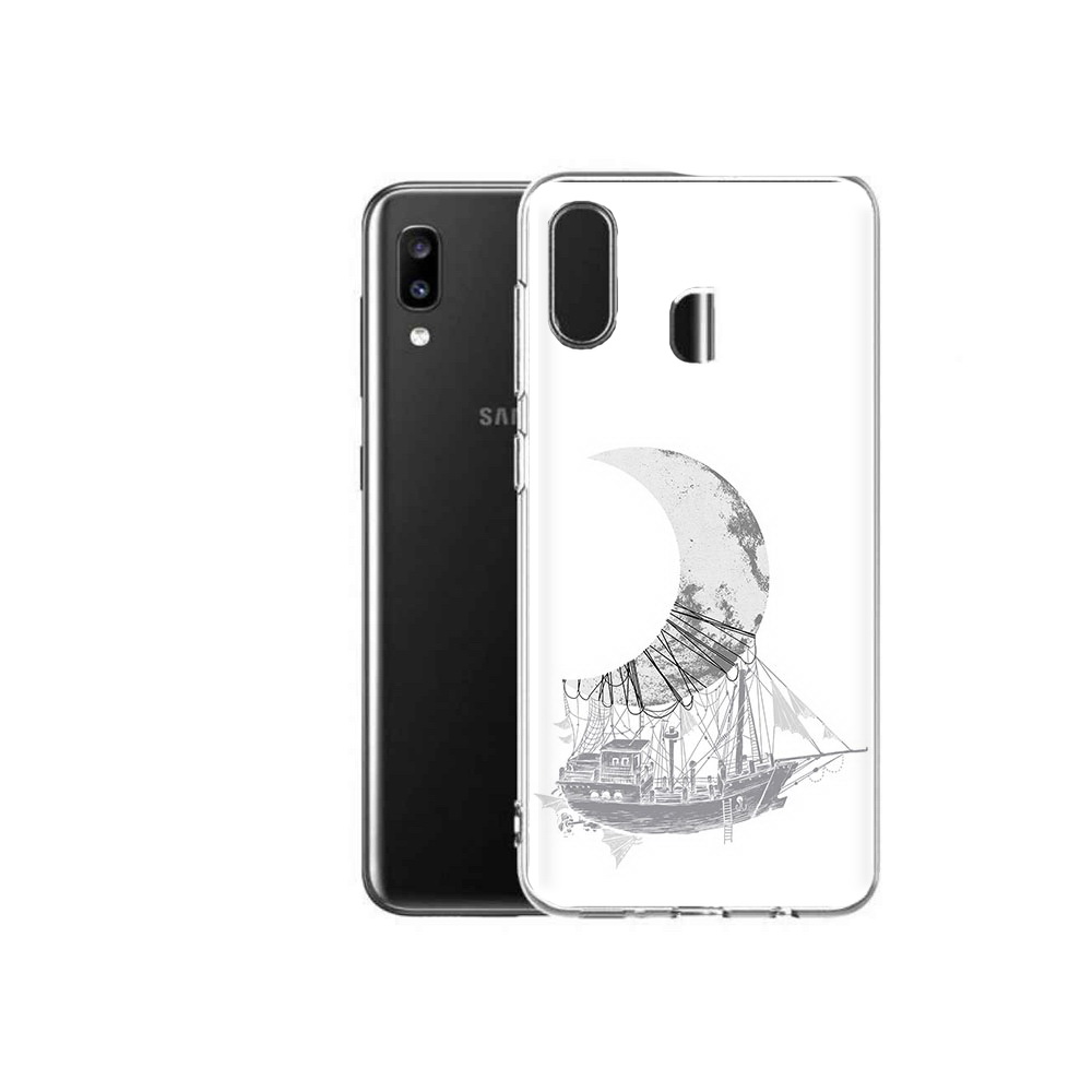 Чехол MyPads Tocco для Samsung Galaxy A20 черно белый корабль полумесяц, Прозрачный, Tocco
Чехол MyPads Tocco для Samsung Galaxy A20 черно белый корабль полумесяц, Прозрачный, Tocco