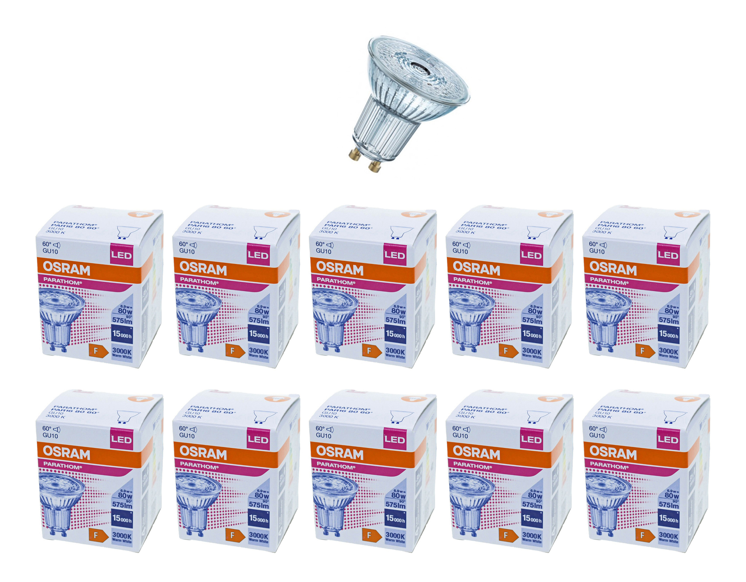 Лампочка светодиодная OSRAM Софит PAR16 GU10 6,9Вт 220В 575Лм 3000К Теплый белый 10шт, Софит PAR16 GU10 6,9Вт 220В 575Лм 3000К
Лампочка светодиодная OSRAM Софит PAR16 GU10 6,9Вт 220В 575Лм 3000К Теплый белый 10шт, Софит PAR16 GU10 6,9Вт 220В 575Лм 3000К