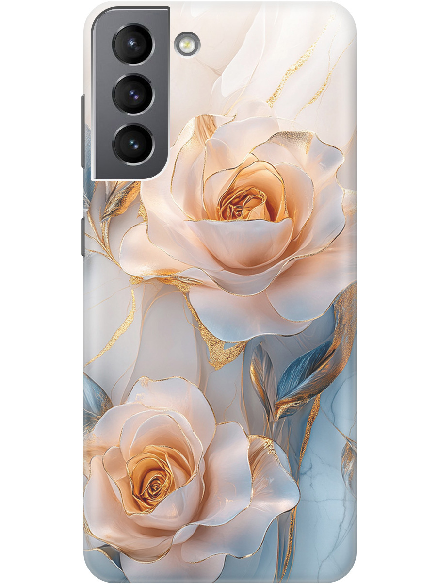 Силиконовый чехол на Samsung Galaxy S21 FE 5G с принтом "Белые розы на мраморе", Прозрачный;белый;оранжевый, 734543423
Силиконовый чехол на Samsung Galaxy S21 FE 5G с принтом "Белые розы на мраморе", Прозрачный;белый;оранжевый, 734543423