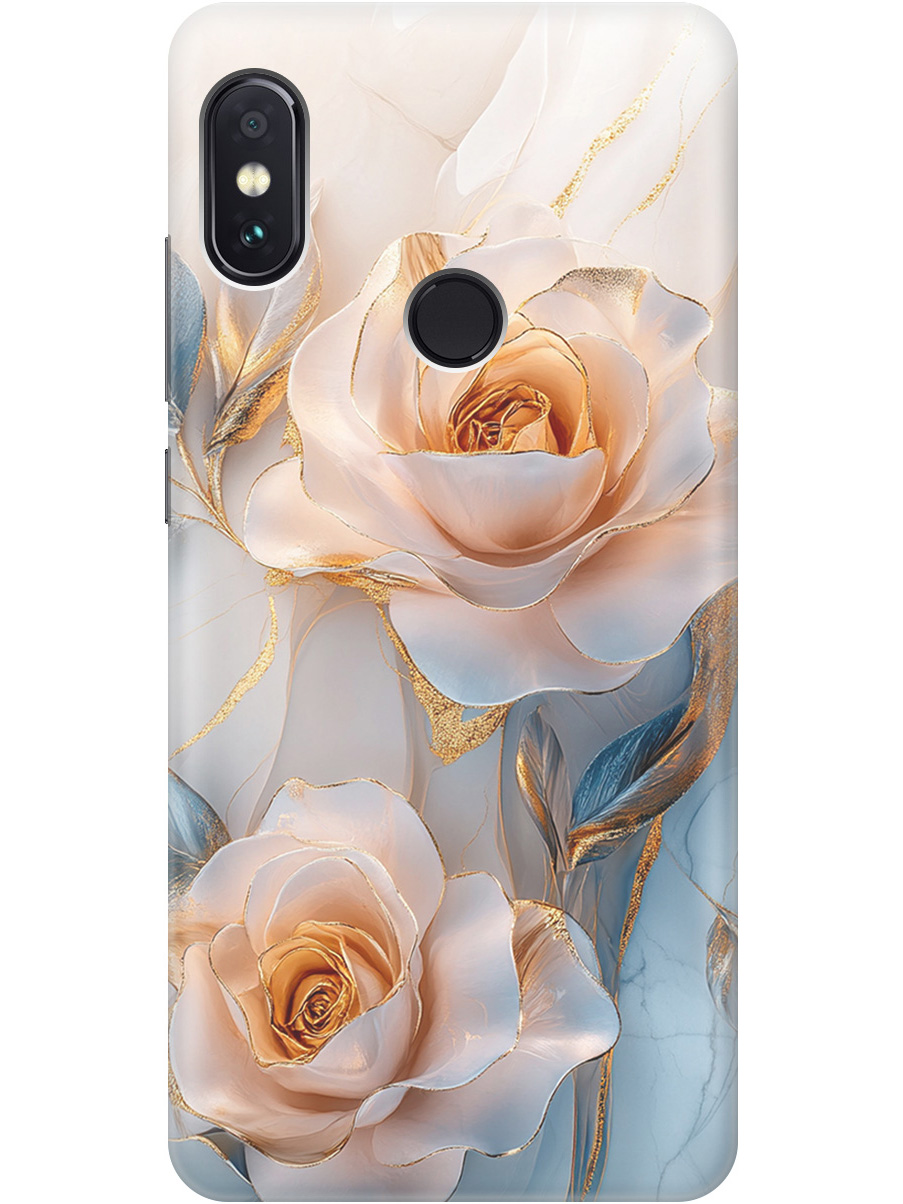 Силиконовый чехол на Xiaomi Redmi Note 5 / Note 5 Pro с принтом "Белые розы на мраморе", Прозрачный;белый;оранжевый, 717568723
Силиконовый чехол на Xiaomi Redmi Note 5 / Note 5 Pro с принтом "Белые розы на мраморе", Прозрачный;белый;оранжевый, 717568723