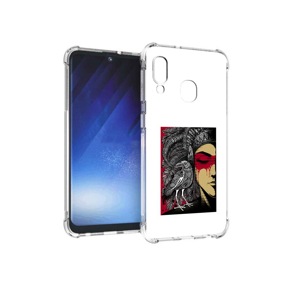 Чехол MyPads Tocco для Samsung Galaxy A20e девушка с вороном в абстракции, Прозрачный, Tocco
Чехол MyPads Tocco для Samsung Galaxy A20e девушка с вороном в абстракции, Прозрачный, Tocco