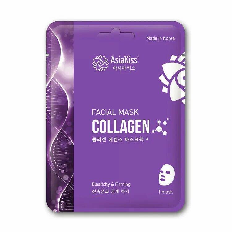 Маска тканевая для лица AsiaKiss Multi-step mask с коллагеном для повышения упругости 22 г
Маска тканевая для лица AsiaKiss Multi-step mask с коллагеном для повышения упругости 22 г