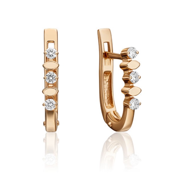 Серьги из красного золота с бриллиантом PLATINA jewelry 02-0179-00-101-1110-30, 02-0179-00-101-1110-30
Серьги из красного золота с бриллиантом PLATINA jewelry 02-0179-00-101-1110-30, 02-0179-00-101-1110-30
