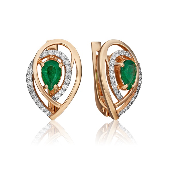 Серьги из красного золота с бриллиантом PLATINA jewelry 02-0100-00-106-1110-30, 02-0100-00-106-1110-30
Серьги из красного золота с бриллиантом PLATINA jewelry 02-0100-00-106-1110-30, 02-0100-00-106-1110-30