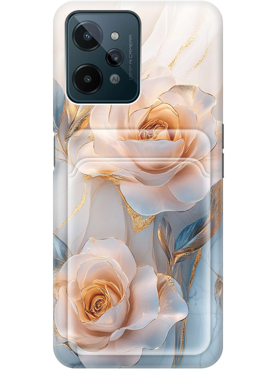 Силиконовый чехол на Realme C31 с принтом "Белые розы на мраморе" с карманом для карты, Прозрачный;белый;оранжевый, 766400323
Силиконовый чехол на Realme C31 с принтом "Белые розы на мраморе" с карманом для карты, Прозрачный;белый;оранжевый, 766400323