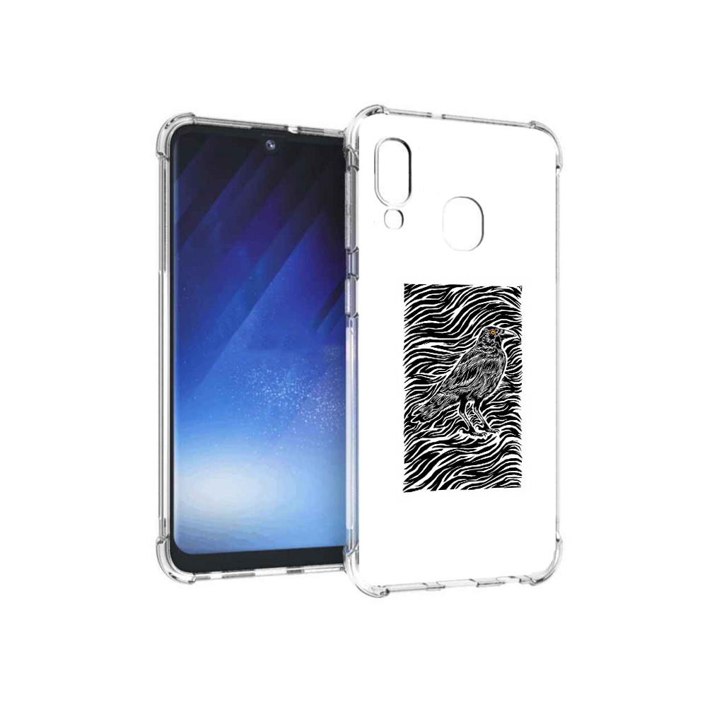 Чехол MyPads Tocco для Samsung Galaxy A20e ворон в абстракции (PT133424.505.272), Прозрачный, Tocco
Чехол MyPads Tocco для Samsung Galaxy A20e ворон в абстракции (PT133424.505.272), Прозрачный, Tocco
