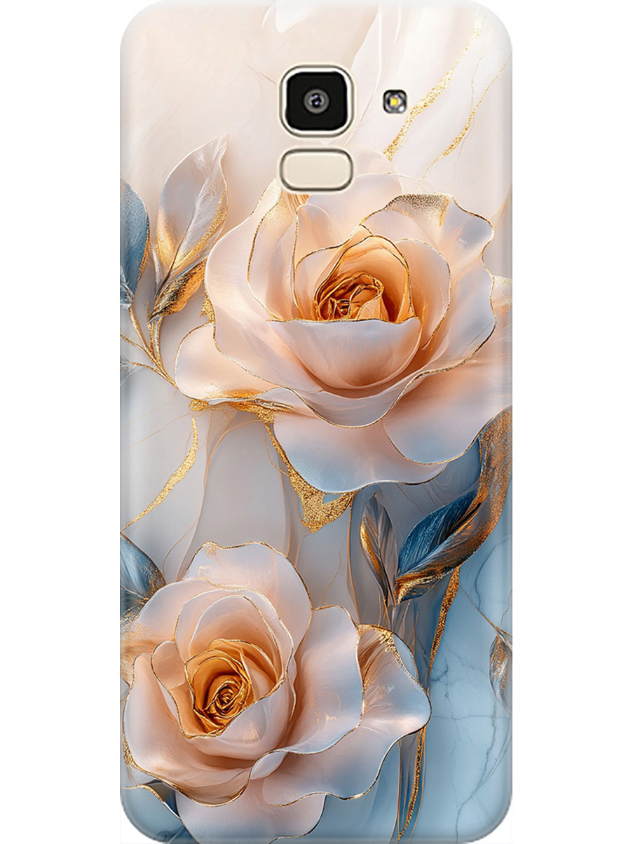 Силиконовый чехол на Samsung Galaxy J6 (2018) с принтом "Белые розы на мраморе", Прозрачный;белый;оранжевый, 718359023
Силиконовый чехол на Samsung Galaxy J6 (2018) с принтом "Белые розы на мраморе", Прозрачный;белый;оранжевый, 718359023