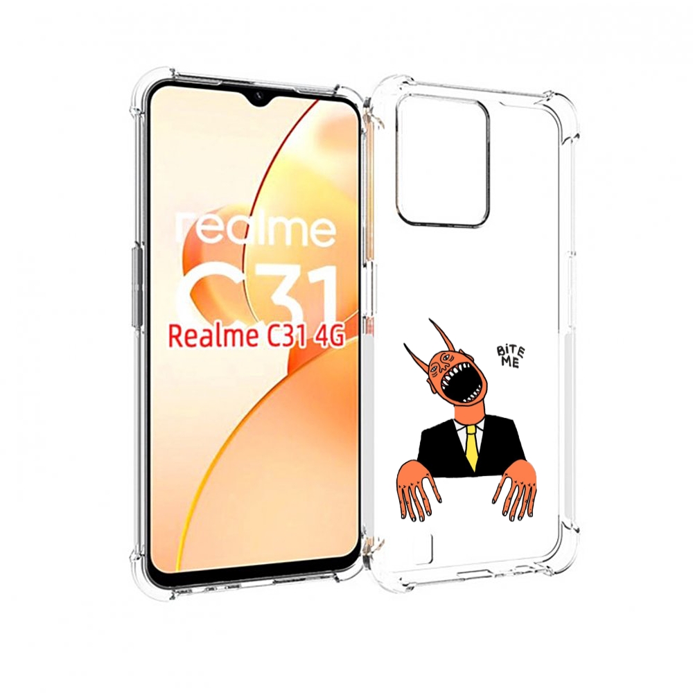Чехол MyPads странный чертик с длинными пальцами для OPPO Realme C31, Прозрачный, Tocco
Чехол MyPads странный чертик с длинными пальцами для OPPO Realme C31, Прозрачный, Tocco