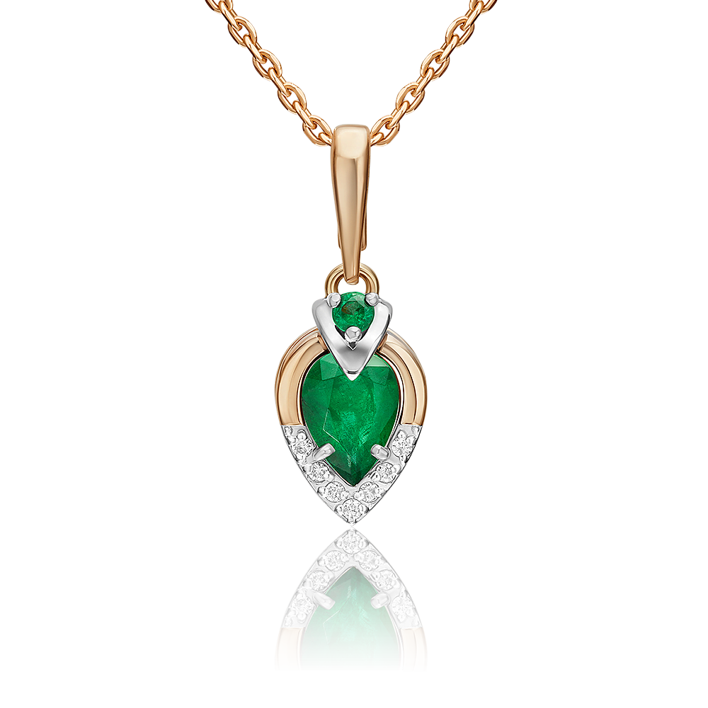 Подвеска из золота PLATINA jewelry 03-3461-00-106-1111 изумруд, 03-3461-00-106-1111
Подвеска из золота PLATINA jewelry 03-3461-00-106-1111 изумруд, 03-3461-00-106-1111