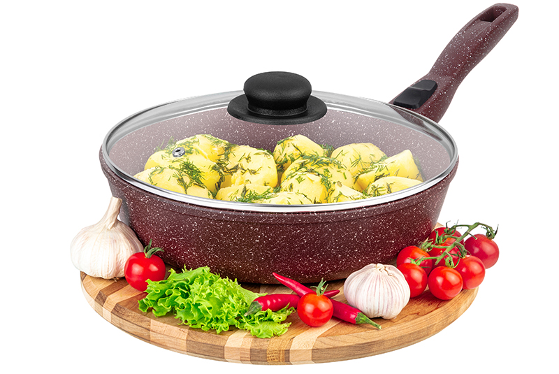 Сковорода глубокая Elan Gallery ГАРМОНИЯ ВКУСА Рубин 26 см с крышкой, со съёмной ручкой, Красный, Elan Gallery-75
Сковорода глубокая Elan Gallery ГАРМОНИЯ ВКУСА Рубин 26 см с крышкой, со съёмной ручкой, Красный, Elan Gallery-75