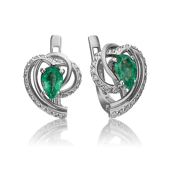 Серьги из белого золота с бриллиантом PLATINA jewelry 02-0903-00-106-1120-30, 02-0903-00-106-1120-30
Серьги из белого золота с бриллиантом PLATINA jewelry 02-0903-00-106-1120-30, 02-0903-00-106-1120-30