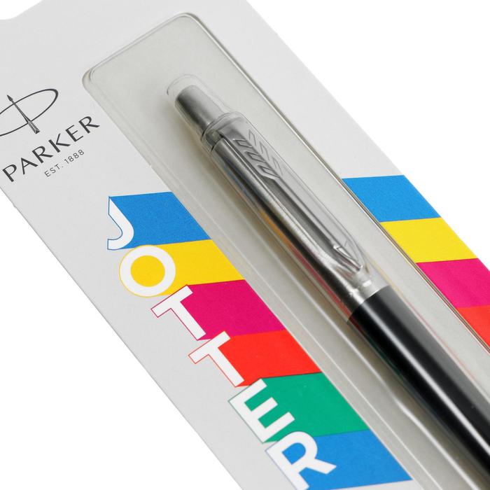 Ручка шариковая Parker Jotter Plastic K60, CT, M, 1.0 мм, корпус пластик/ нержавеющая стал
Ручка шариковая Parker Jotter Plastic K60, CT, M, 1.0 мм, корпус пластик/ нержавеющая стал