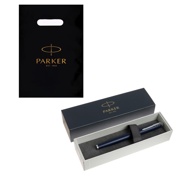 Ручка перьевая Parker IM Core F321 Matte Blue CT F, корпус из нержавеющей стали, синие чер
Ручка перьевая Parker IM Core F321 Matte Blue CT F, корпус из нержавеющей стали, синие чер