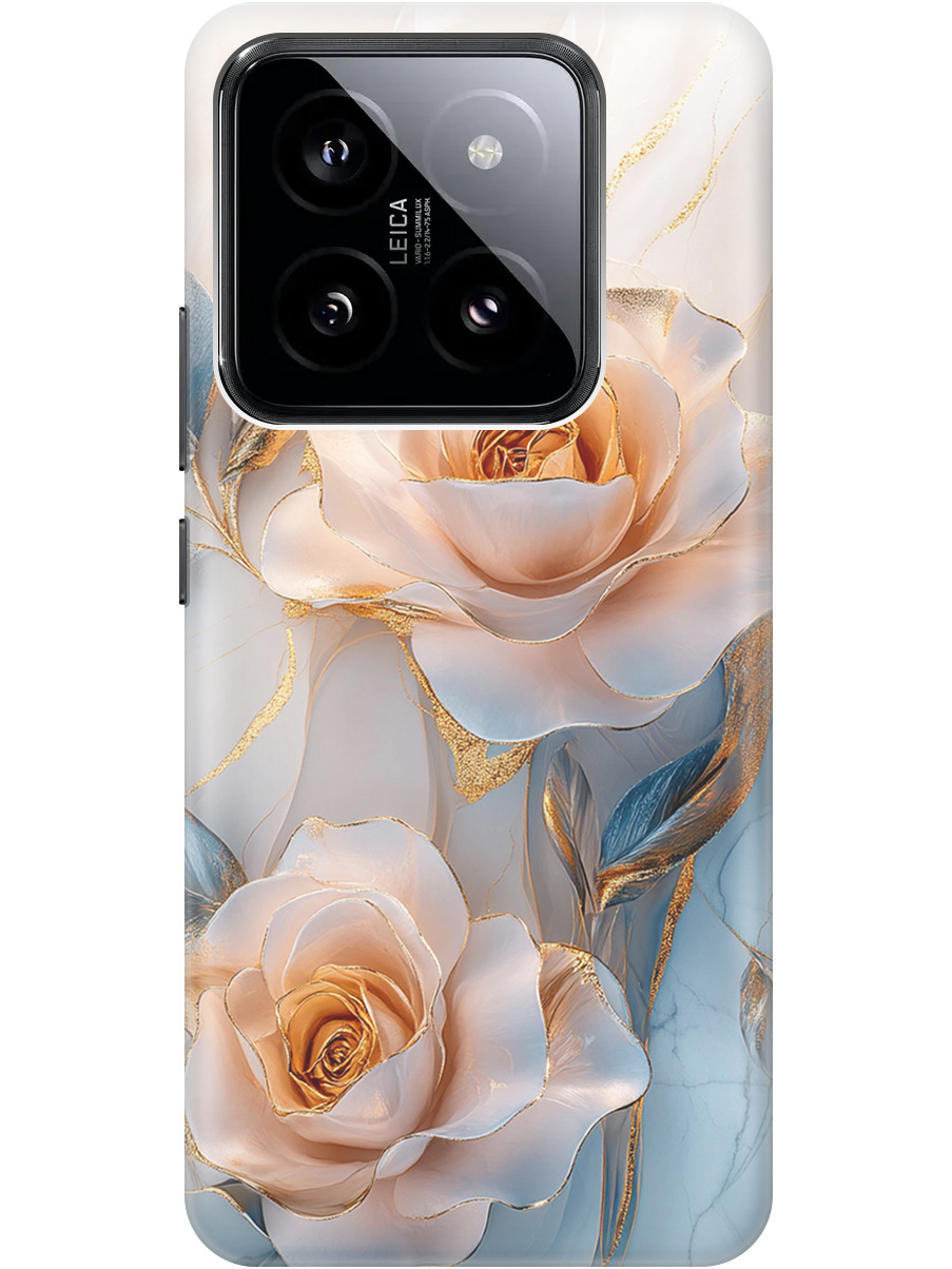 Силиконовый чехол на Xiaomi 14 Pro с принтом "Белые розы на мраморе", Прозрачный;белый;оранжевый, 777771023
Силиконовый чехол на Xiaomi 14 Pro с принтом "Белые розы на мраморе", Прозрачный;белый;оранжевый, 777771023