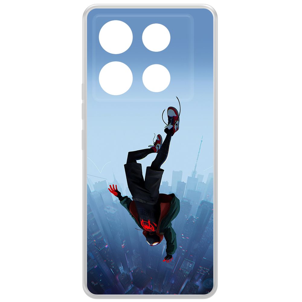 Чехол-накладка Krutoff Clear Case Человек-Паук. Майлз Моралес для INFINIX Note 40 Pro 5G, Прозрачный
Чехол-накладка Krutoff Clear Case Человек-Паук. Майлз Моралес для INFINIX Note 40 Pro 5G, Прозрачный