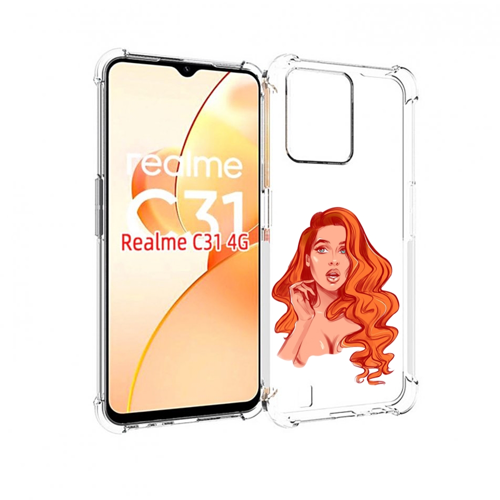 Чехол MyPads рыжая-девушка-модельной-внешности женский для OPPO Realme C31, Прозрачный, Tocco
Чехол MyPads рыжая-девушка-модельной-внешности женский для OPPO Realme C31, Прозрачный, Tocco