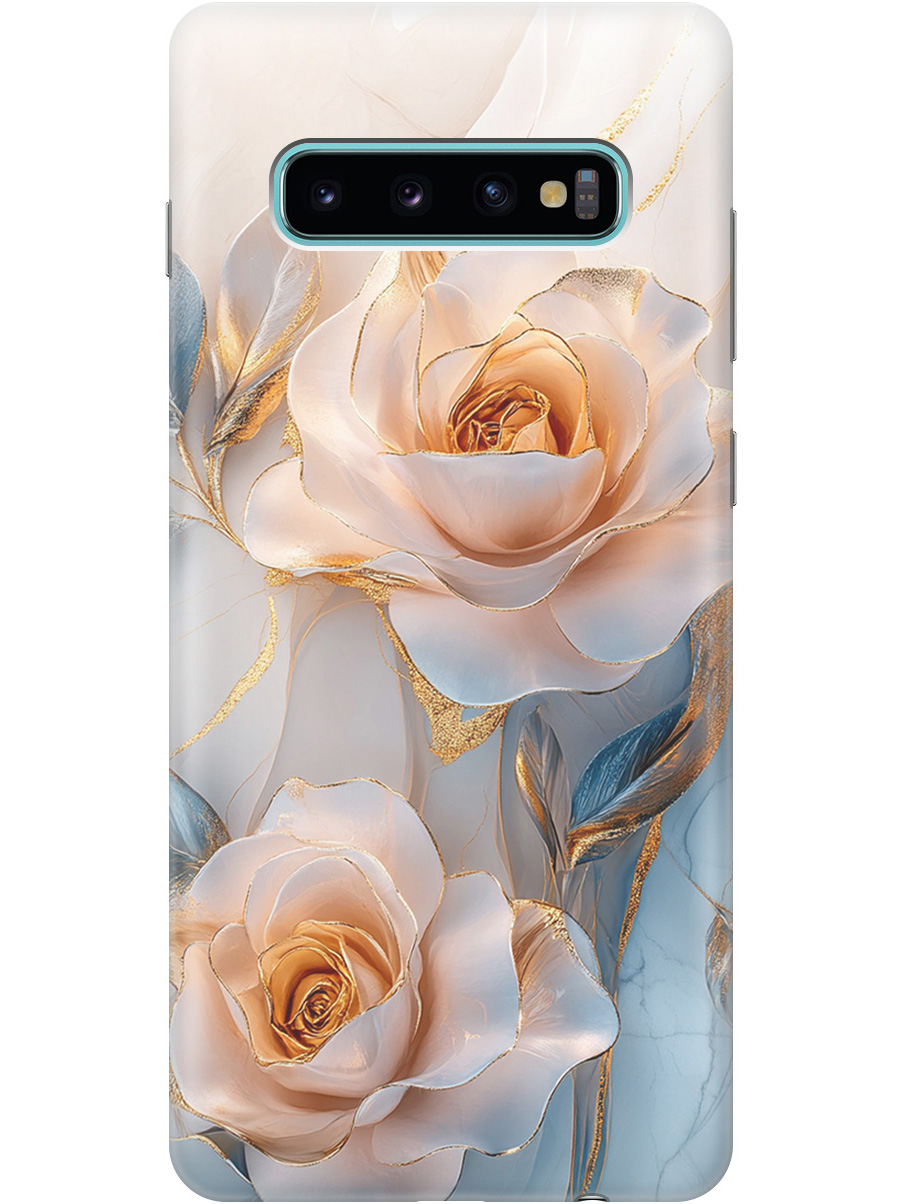 Силиконовый чехол на Samsung Galaxy S10+ с принтом "Белые розы на мраморе", Прозрачный;белый;оранжевый, 720461123
Силиконовый чехол на Samsung Galaxy S10+ с принтом "Белые розы на мраморе", Прозрачный;белый;оранжевый, 720461123