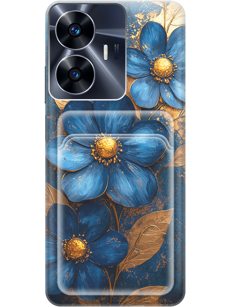 Силиконовый чехол на Realme C55 с принтом с карманом для карты 835579, Прозрачный;золотистый;синий, 768742723
Силиконовый чехол на Realme C55 с принтом с карманом для карты 835579, Прозрачный;золотистый;синий, 768742723