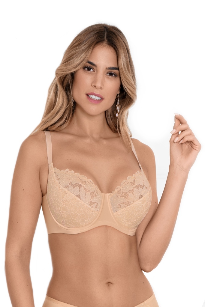 фото Бюстгальтер женский grandissima 5601 бежевый 80c