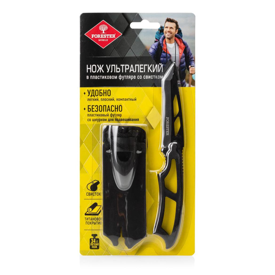 фото Нож перочинный forester mobile универсальный складной серебристый