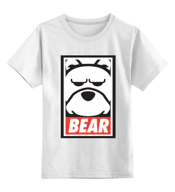 Детская футболка классическая унисекс Printio Мишка (bear, obey), Разноцветный, 0000000785876
Детская футболка классическая унисекс Printio Мишка (bear, obey), Разноцветный, 0000000785876