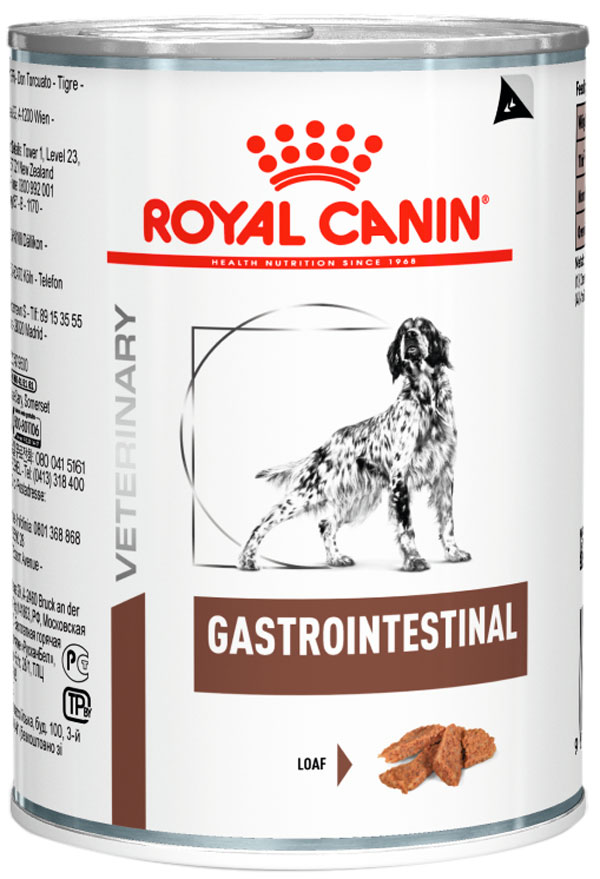 Консервы для собак ROYAL CANIN Gastrointestinal, при заболеваниях ЖКТ, 12шт по 400г, Veterinary Care Nutrition Wet Gastro Intestinal
Консервы для собак ROYAL CANIN Gastrointestinal, при заболеваниях ЖКТ, 12шт по 400г, Veterinary Care Nutrition Wet Gastro Intestinal