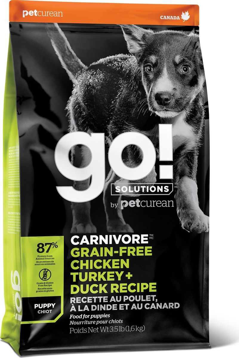 Сухой корм для щенков GO! Carnivore GF Puppy, индейка, курица, лосось, утка, 10кг, Carnivore GF
Сухой корм для щенков GO! Carnivore GF Puppy, индейка, курица, лосось, утка, 10кг, Carnivore GF