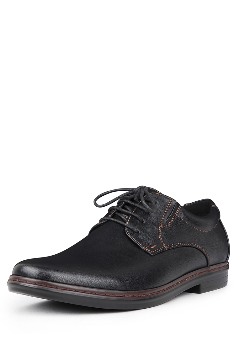 фото Полуботинки мужские t.taccardi k5107a-4bk черные 43 ru