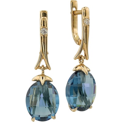 Серьги подвески из красного золота ALORIS Серьги 990НанотКц, фианит/топаз, Серьги 990НанотКц
Серьги подвески из красного золота ALORIS Серьги 990НанотКц, фианит/топаз, Серьги 990НанотКц