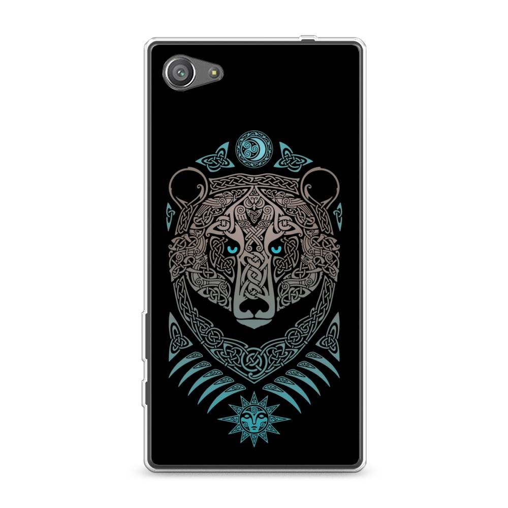 

Чехол Awog на Sony Xperia Z5 compact "Кельтский медведь", Разноцветный, 52250-2