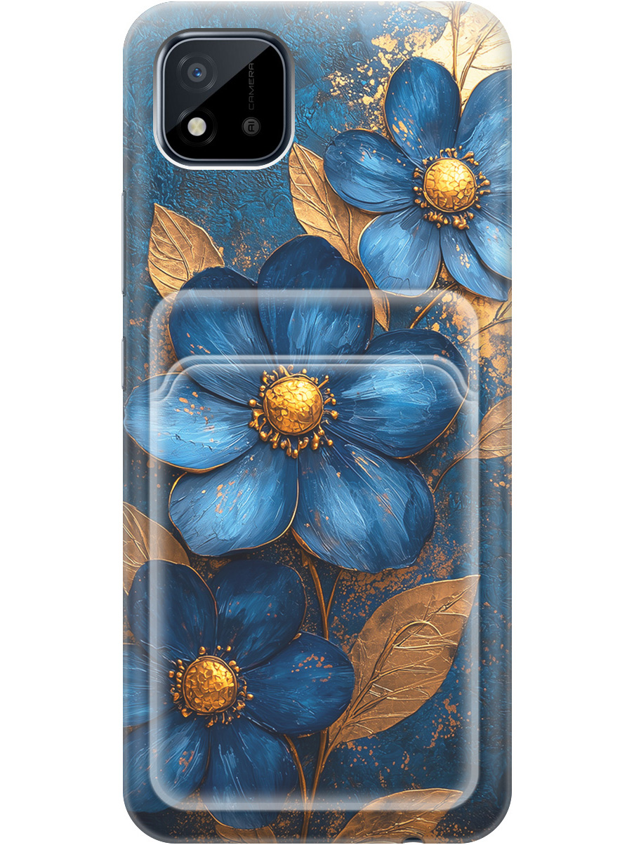 Силиконовый чехол на Realme C20/C11 (2021) с принтом с карманом для карты 835517, Прозрачный;золотистый;синий, 726147423
Силиконовый чехол на Realme C20/C11 (2021) с принтом с карманом для карты 835517, Прозрачный;золотистый;синий, 726147423