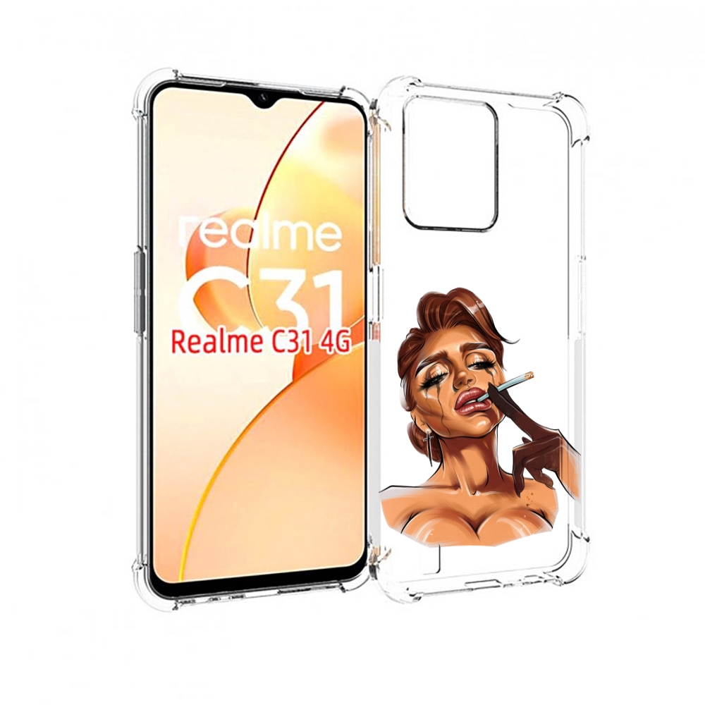 Чехол MyPads плачущая-девушка-с-сигаретой женский для OPPO Realme C31, Прозрачный, Tocco
Чехол MyPads плачущая-девушка-с-сигаретой женский для OPPO Realme C31, Прозрачный, Tocco