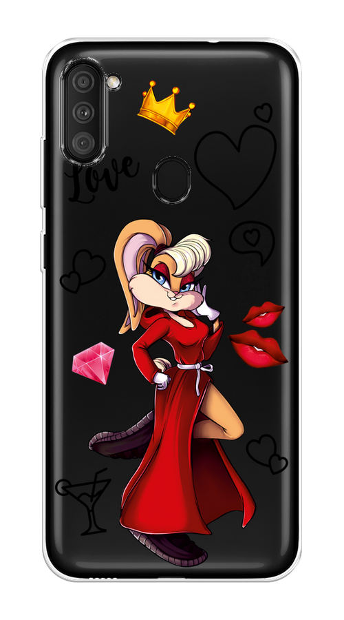 Чехол на Samsung Galaxy A11/M11 "Rich Lola Bunny", Красный;бежевый;оранжевый, 2100150-6
Чехол на Samsung Galaxy A11/M11 "Rich Lola Bunny", Красный;бежевый;оранжевый, 2100150-6