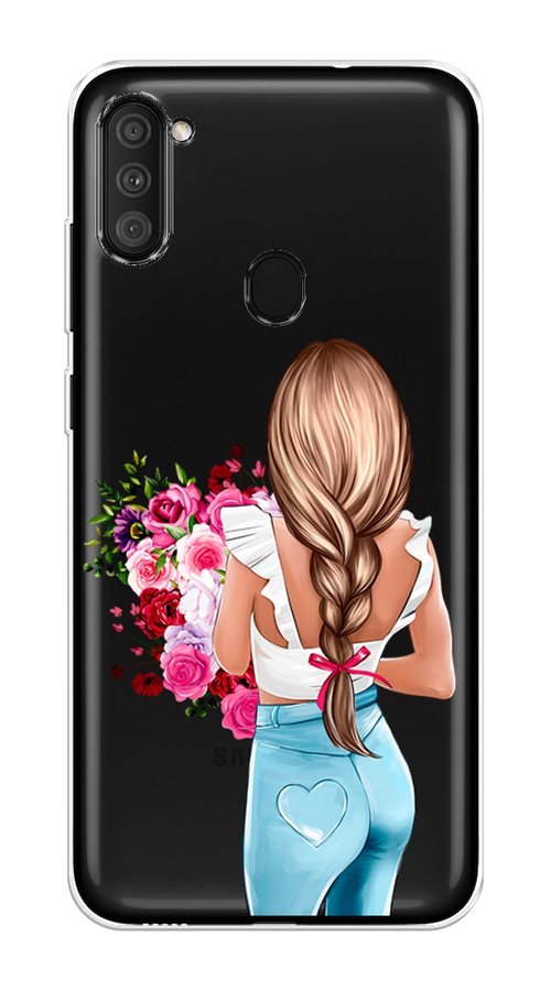 Чехол на Samsung Galaxy A11/M11 "Девушка с цветами", Коричневый;розовый;голубой, 2100150-6
Чехол на Samsung Galaxy A11/M11 "Девушка с цветами", Коричневый;розовый;голубой, 2100150-6