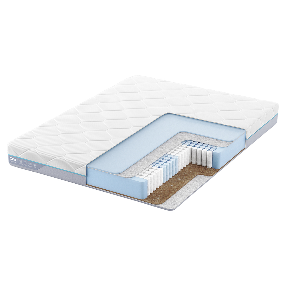 Матрас анатомический Promtex Multipacket Standart Bicocos 1 120x200 независимые пружины, Белый, Standart Bicocos 1
Матрас анатомический Promtex Multipacket Standart Bicocos 1 120x200 независимые пружины, Белый, Standart Bicocos 1
